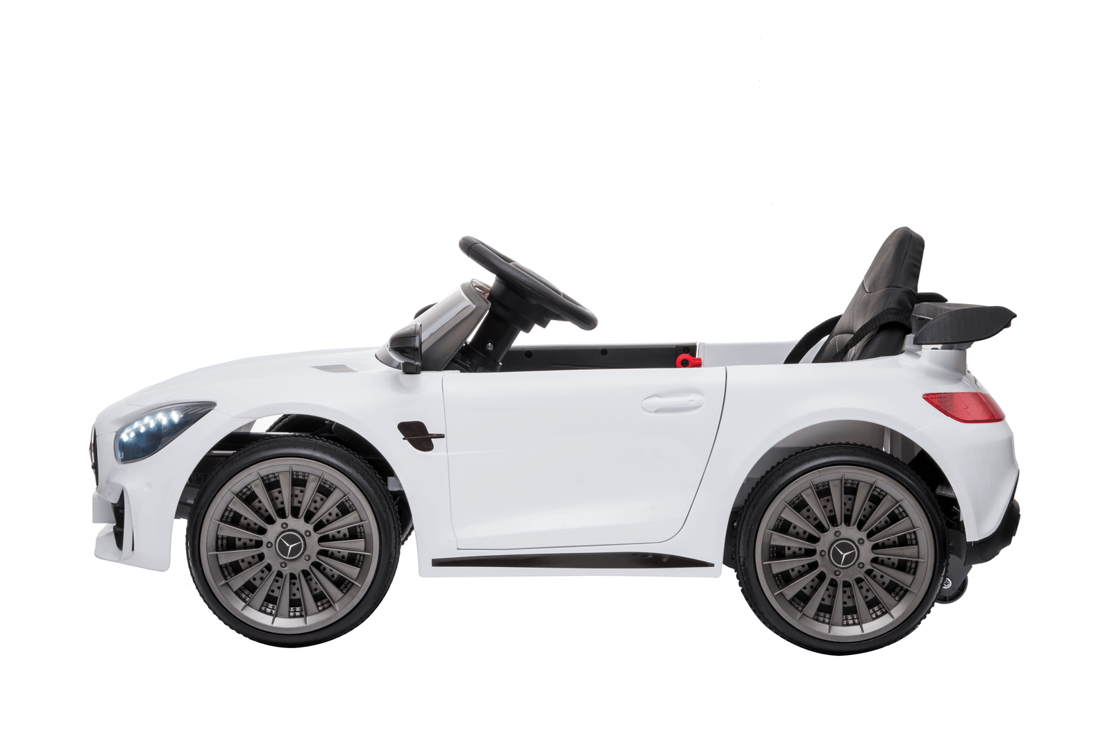 Masinuta electrica pentru copii Mercedes GTR-s 12V 50W (011) Alb - imagine 11