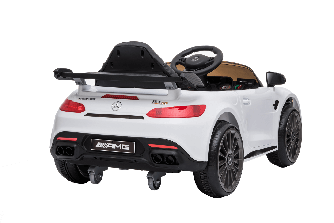 Masinuta electrica pentru copii Mercedes GTR-s 12V 50W (011) Alb - imagine 10