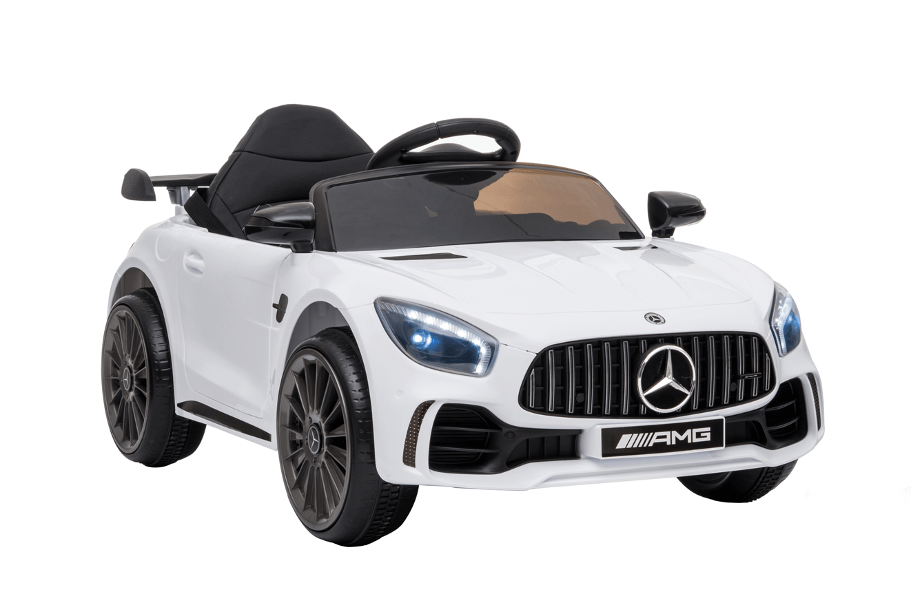 Masinuta electrica pentru copii Mercedes GTR-s 12V 50W (011) Alb - imagine 7