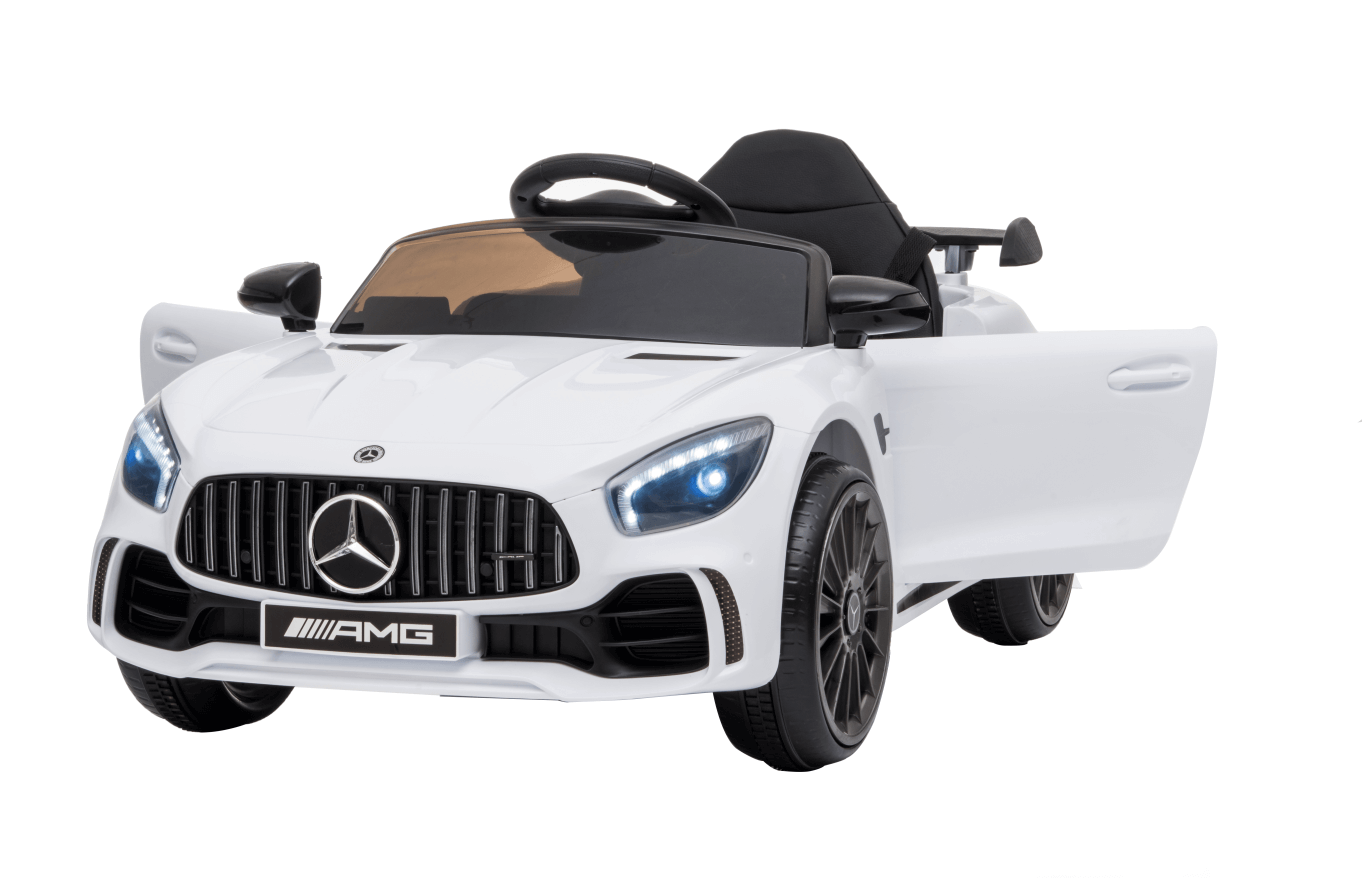 Masinuta electrica pentru copii Mercedes GTR-s 12V 50W (011) Alb - imagine 4
