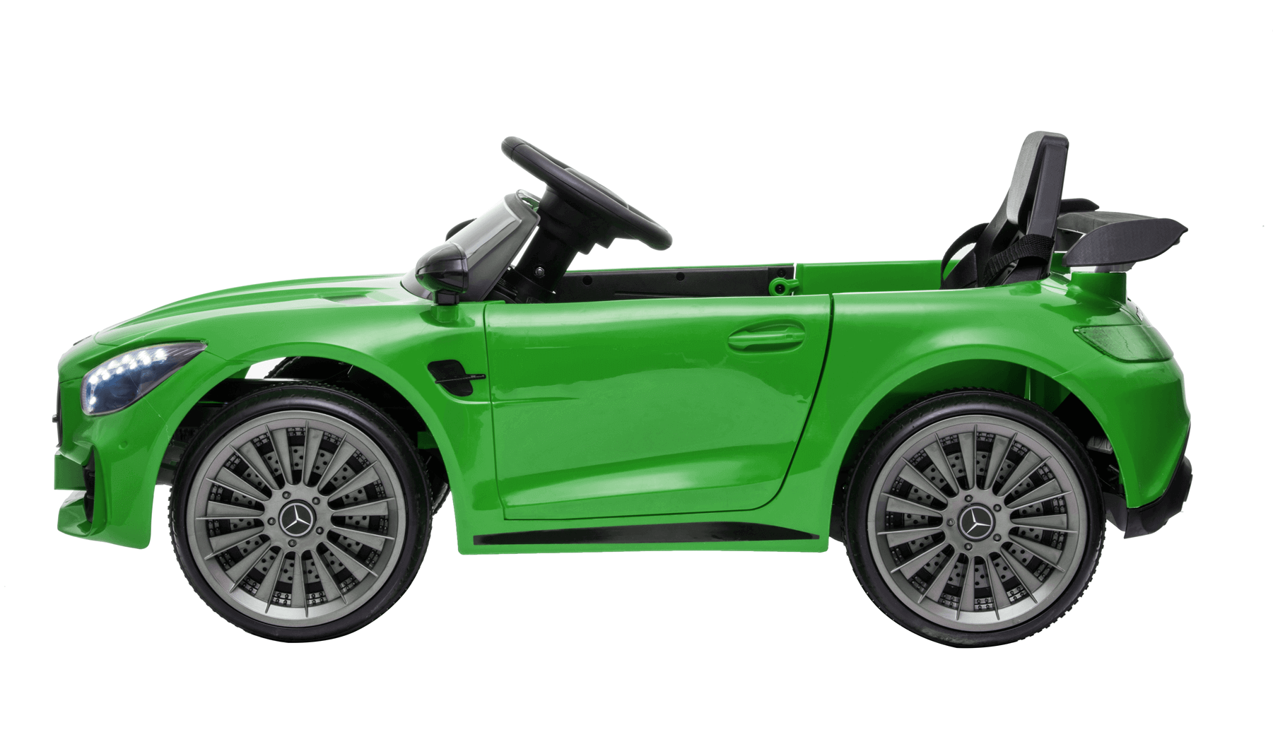 Masinuta electrica pentru copii Mercedes GTR-s 12V 50W (011) Verde - imagine 8