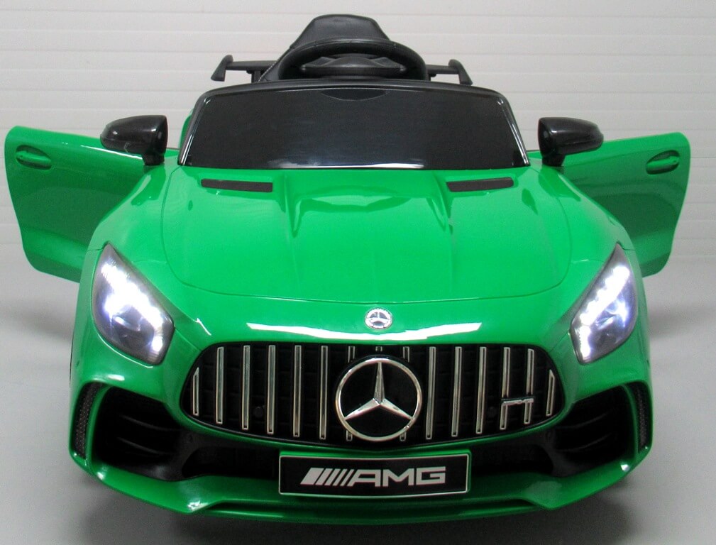 Masinuta electrica pentru copii Mercedes GTR-s 12V 50W (011) Verde - imagine 4