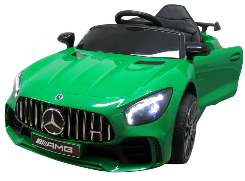 Masinuta electrica pentru copii Mercedes GTR-s 12V 50W (011) Verde - imagine 10