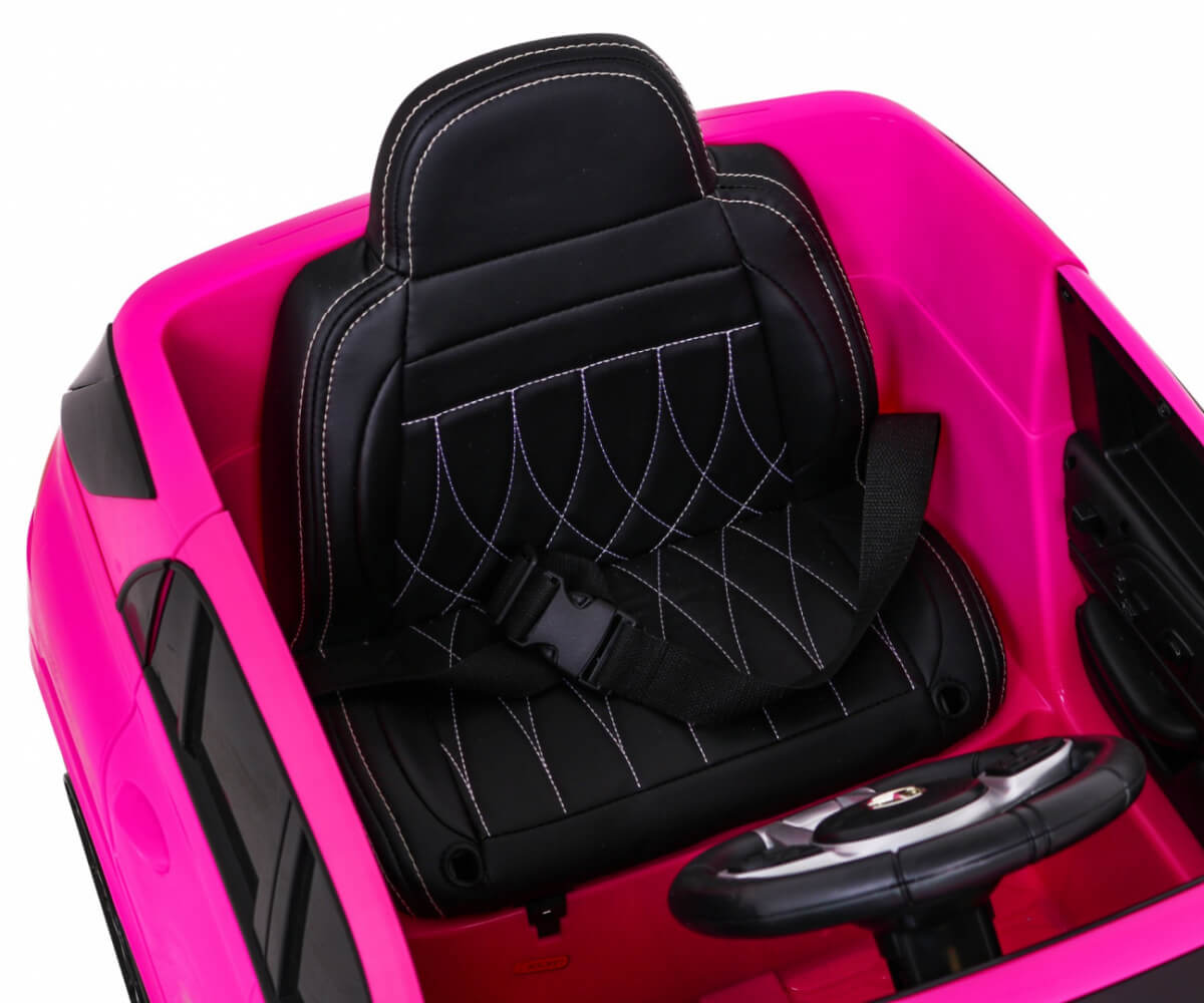 Masinuta electrica pentru copii Mercedes M-Class 4x4 ( 166) Roz - imagine 6