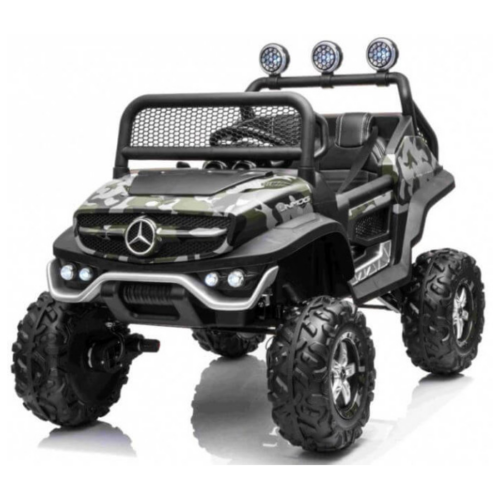 Masinuta electrica pentru copii Mercedes Benz NEW UNIMOG 4×4 (199) Military
