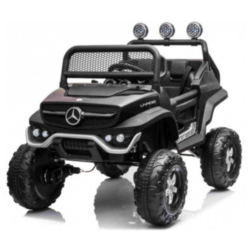 Masinuta electrica pentru copii Mercedes Benz NEW UNIMOG 4×4 (199) Negru
