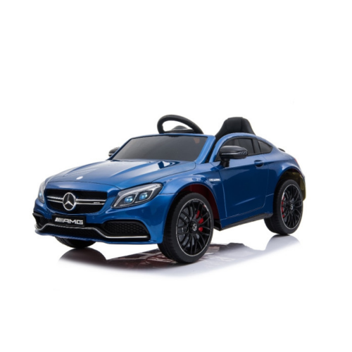 Masinuta electrica pentru copii MERCEDES AMG C63s Coupe (1588) Albastru metalizat