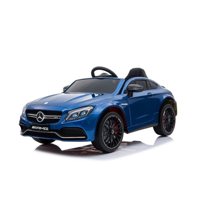Masinuta electrica pentru copii MERCEDES AMG C63s Coupe (1588) Albastru metalizat