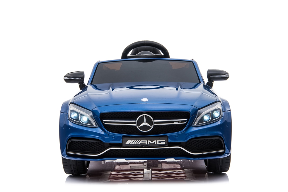 Masinuta electrica pentru copii MERCEDES AMG C63s Coupe (1588) Albastru metalizat - imagine 4