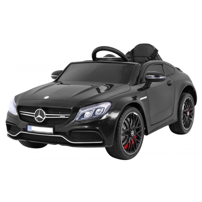 Masinuta electrica pentru copii MERCEDES AMG C63s Coupe (1588) Negru metalizat