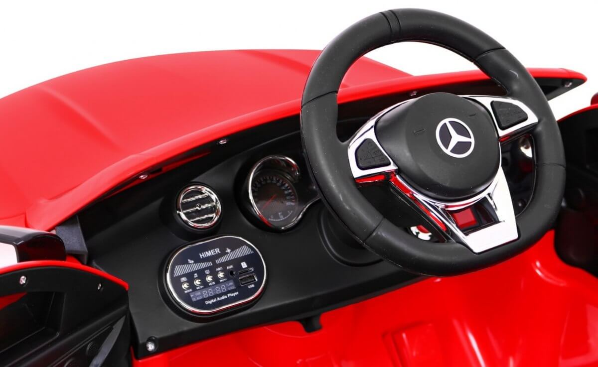 Masinuta electrica pentru copii MERCEDES AMG C63s Coupe (1588) Rosu - imagine 5