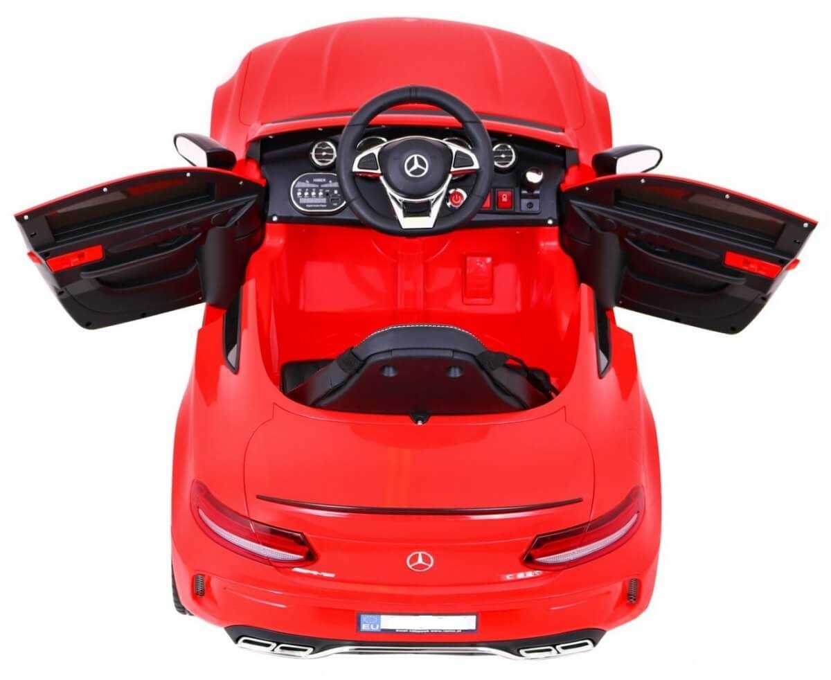 Masinuta electrica pentru copii MERCEDES AMG C63s Coupe (1588) Rosu - imagine 6