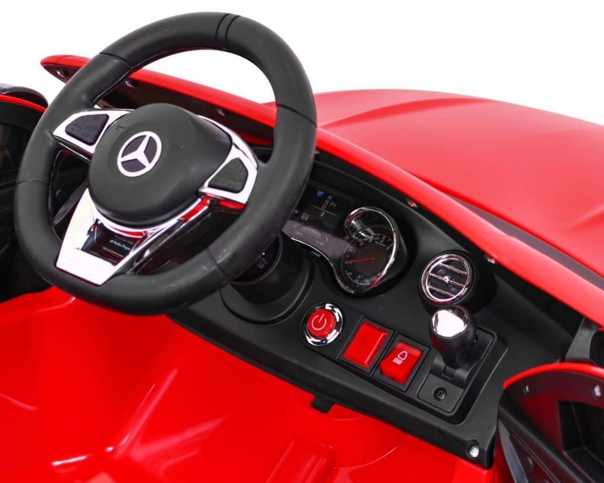 Masinuta electrica pentru copii MERCEDES AMG C63s Coupe (1588) Rosu - imagine 7