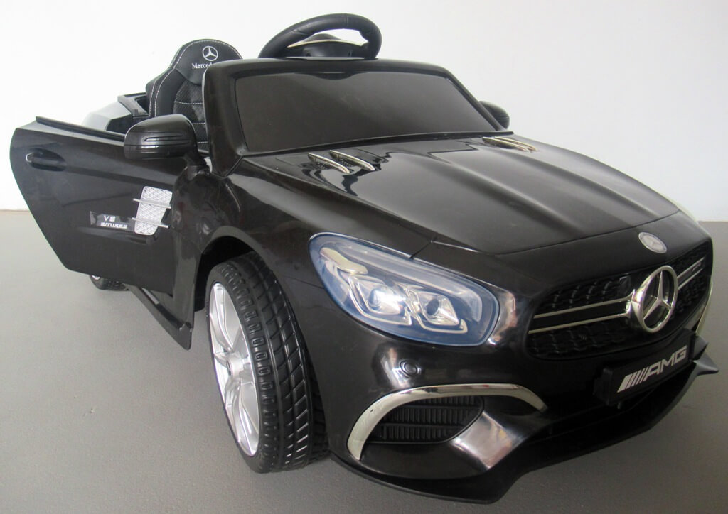 Masinuta electrica pentru copii Mercedes AMG SL63 (A006) Negru - imagine 4