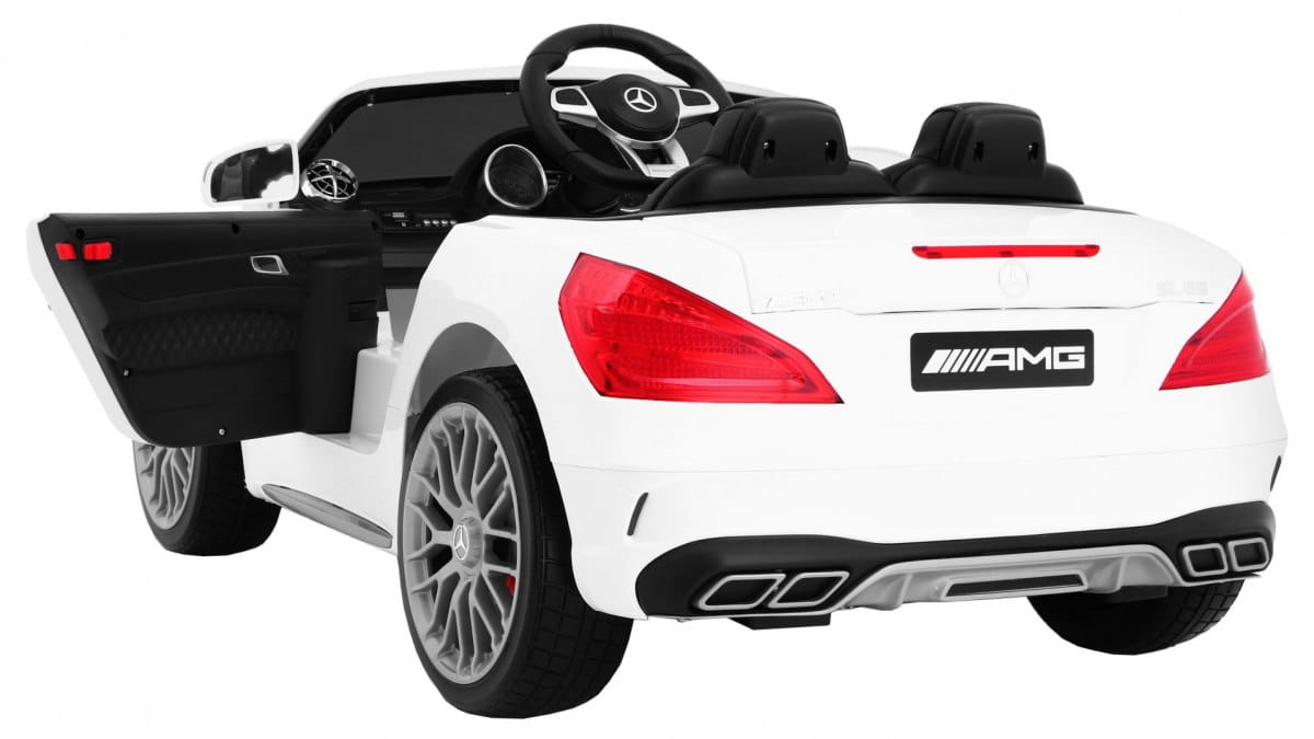 Masinuta electrica pentru copii Mercedes SL65 (XMX602) Alb - imagine 3