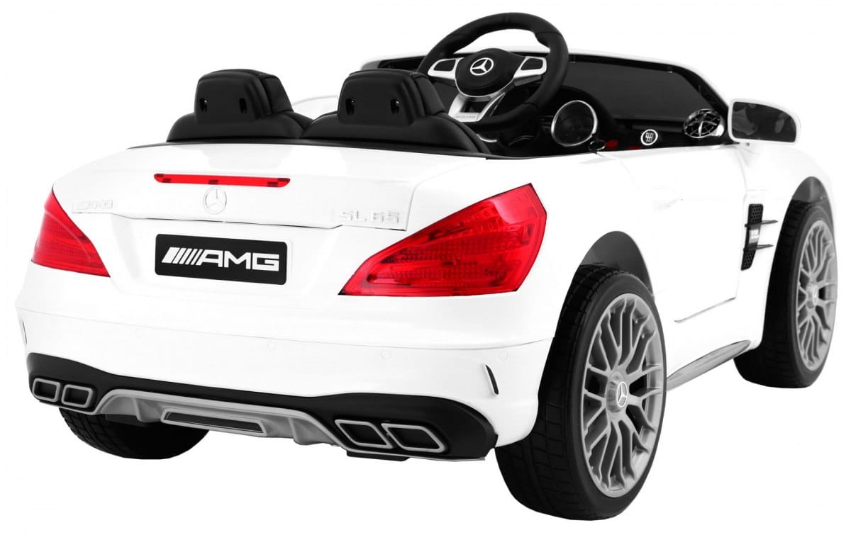 Masinuta electrica pentru copii Mercedes SL65 (XMX602) Alb - imagine 4
