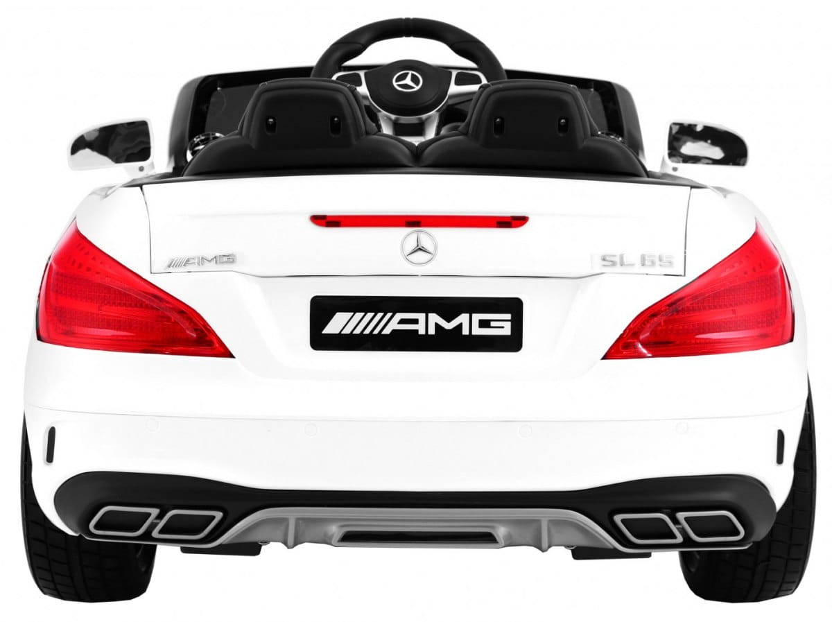 Masinuta electrica pentru copii Mercedes SL65 (XMX602) Alb - imagine 6