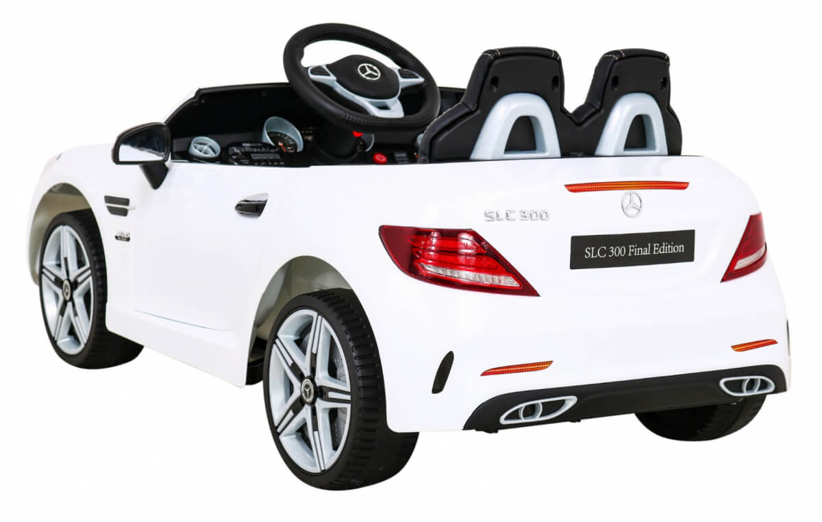 Masinuta electrica pentru copii Mercedes SLC 300 ( 704) Alb - imagine 4