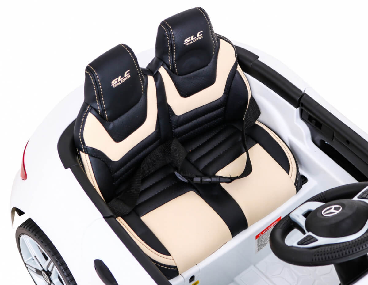 Masinuta electrica pentru copii Mercedes SLC 300 ( 704) Alb - imagine 6