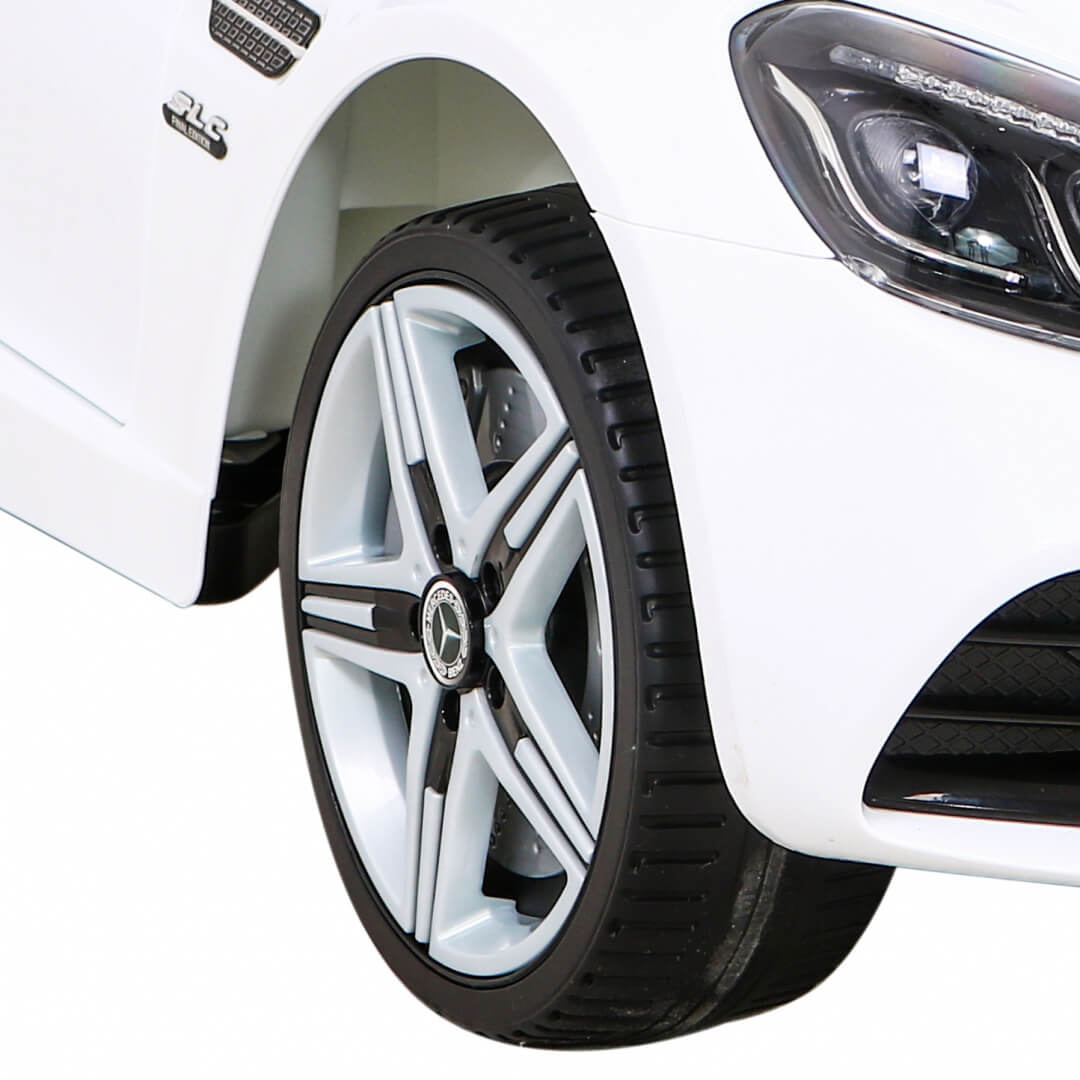 Masinuta electrica pentru copii Mercedes SLC 300 ( 704) Alb - imagine 7