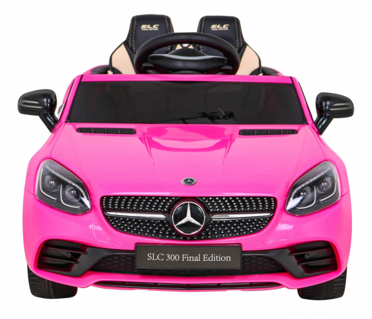 Masinuta electrica pentru copii Mercedes SLC 300 ( 704) Roz - imagine 3