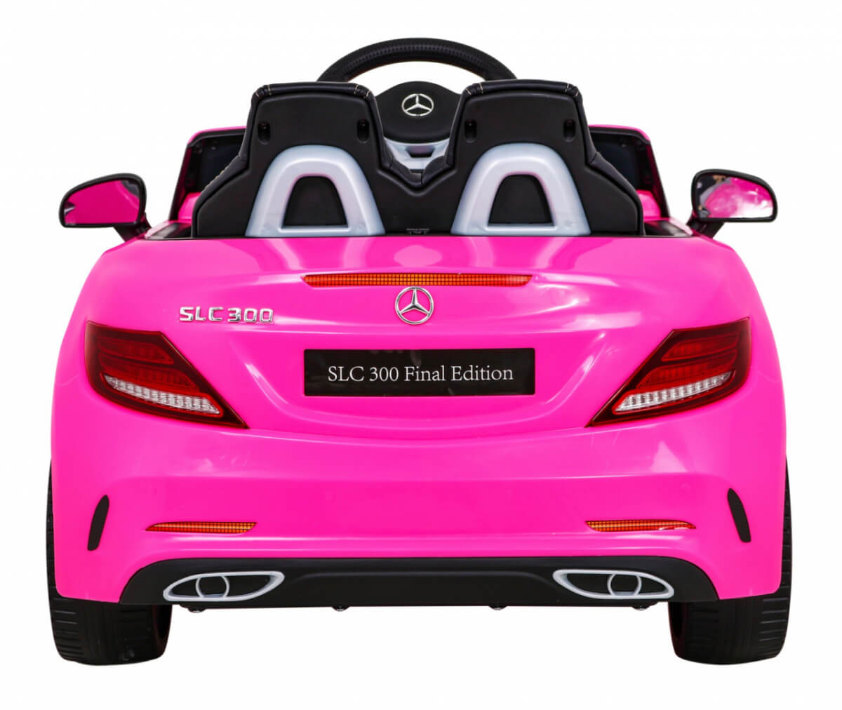 Masinuta electrica pentru copii Mercedes SLC 300 ( 704) Roz - imagine 4