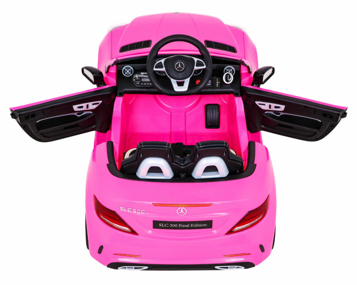 Masinuta electrica pentru copii Mercedes SLC 300 ( 704) Roz - imagine 5