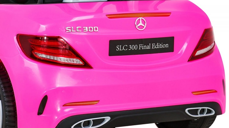Masinuta electrica pentru copii Mercedes SLC 300 ( 704) Roz - imagine 8