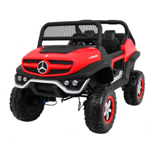 Masinuta electrica pentru copii Mercedes Benz UNIMOG XXL 4×4, Rosu