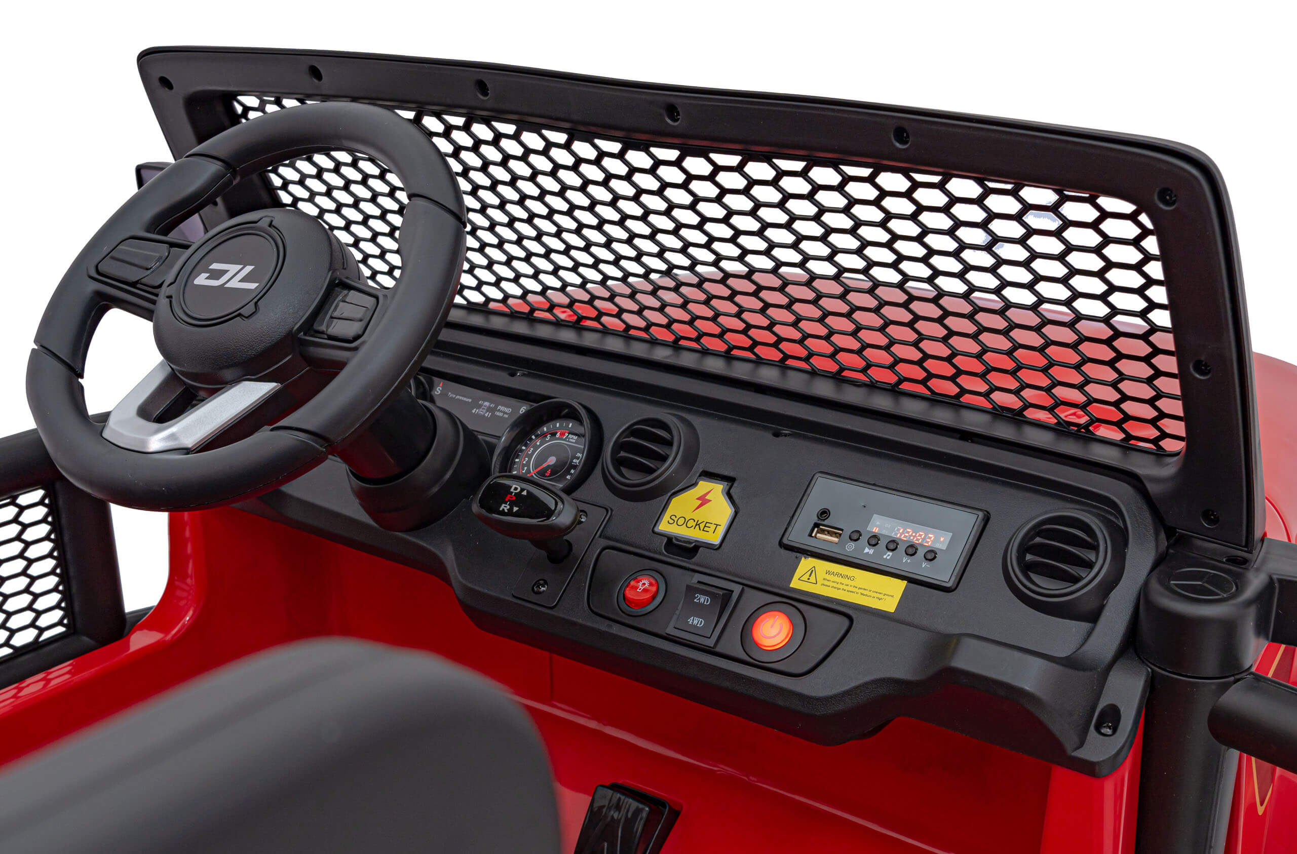 Masinuta electrica pentru copii SUV OFFROAD 4x4 (JL213) Rosu - imagine 9