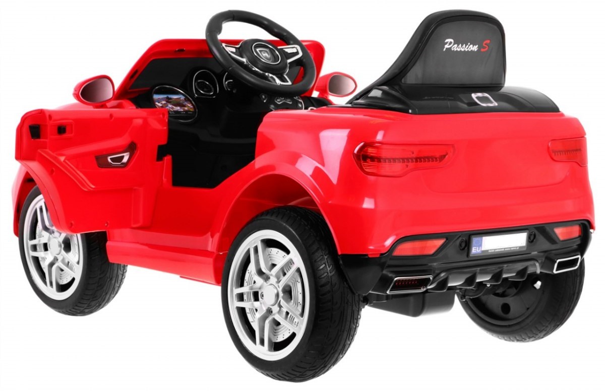 Masinuta electrica pentru copii PASSION-S (HL1558) Rosu - imagine 3