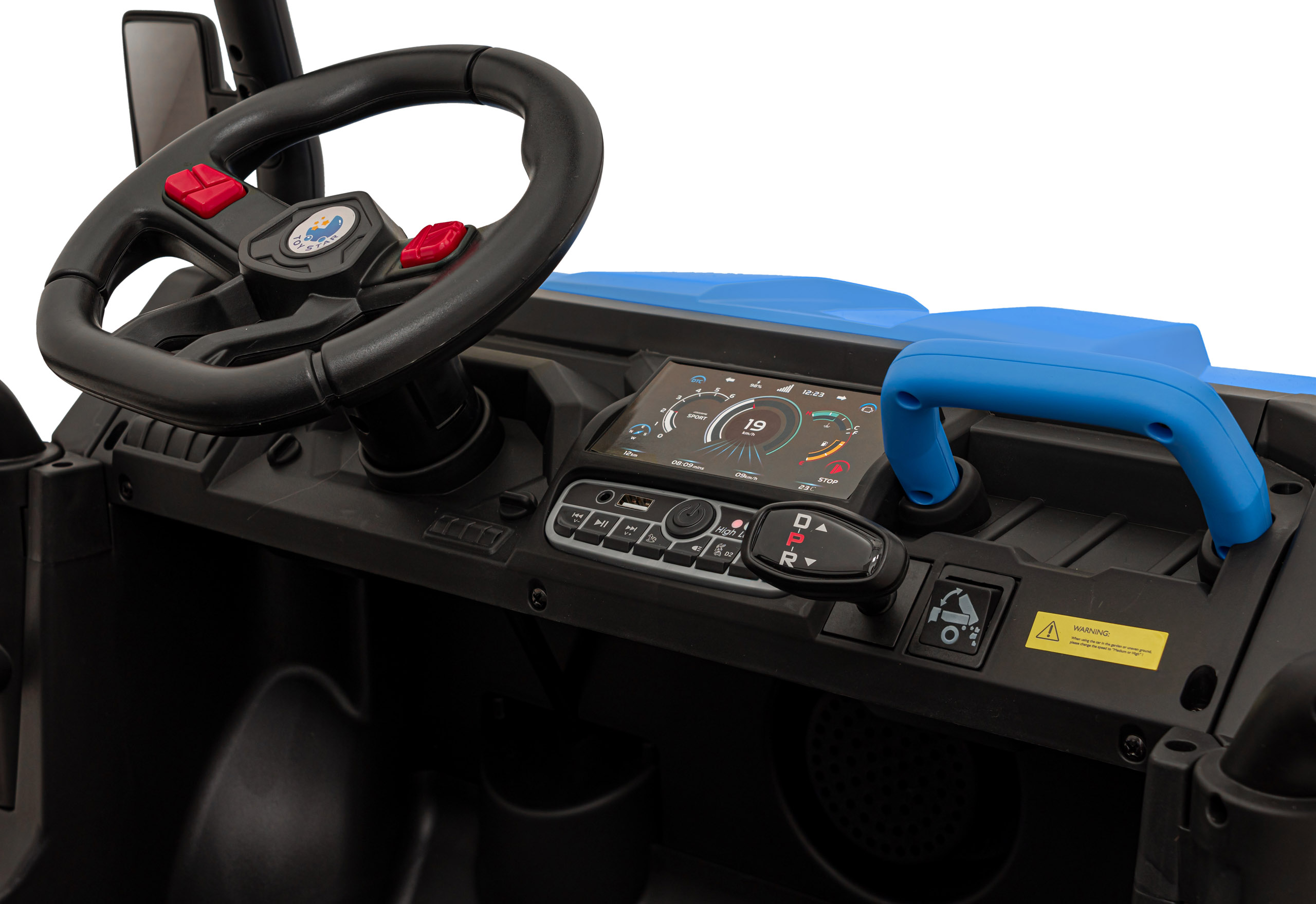 Masinuta eIectrica pentru copii PICK UP SPEED 900 4x4 (623) Albastru - imagine 3