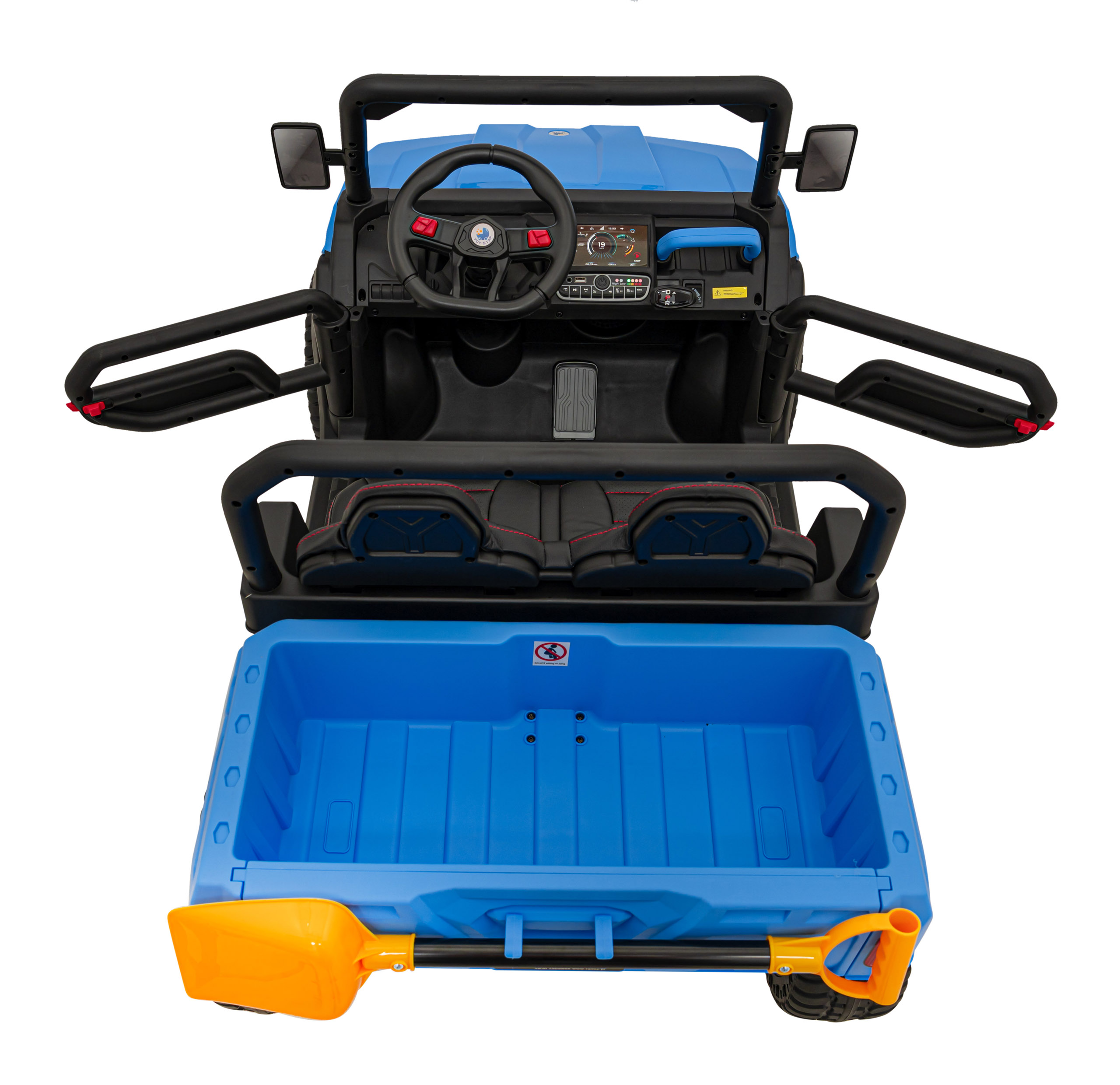 Masinuta eIectrica pentru copii PICK UP SPEED 900 4x4 (623) Albastru - imagine 8