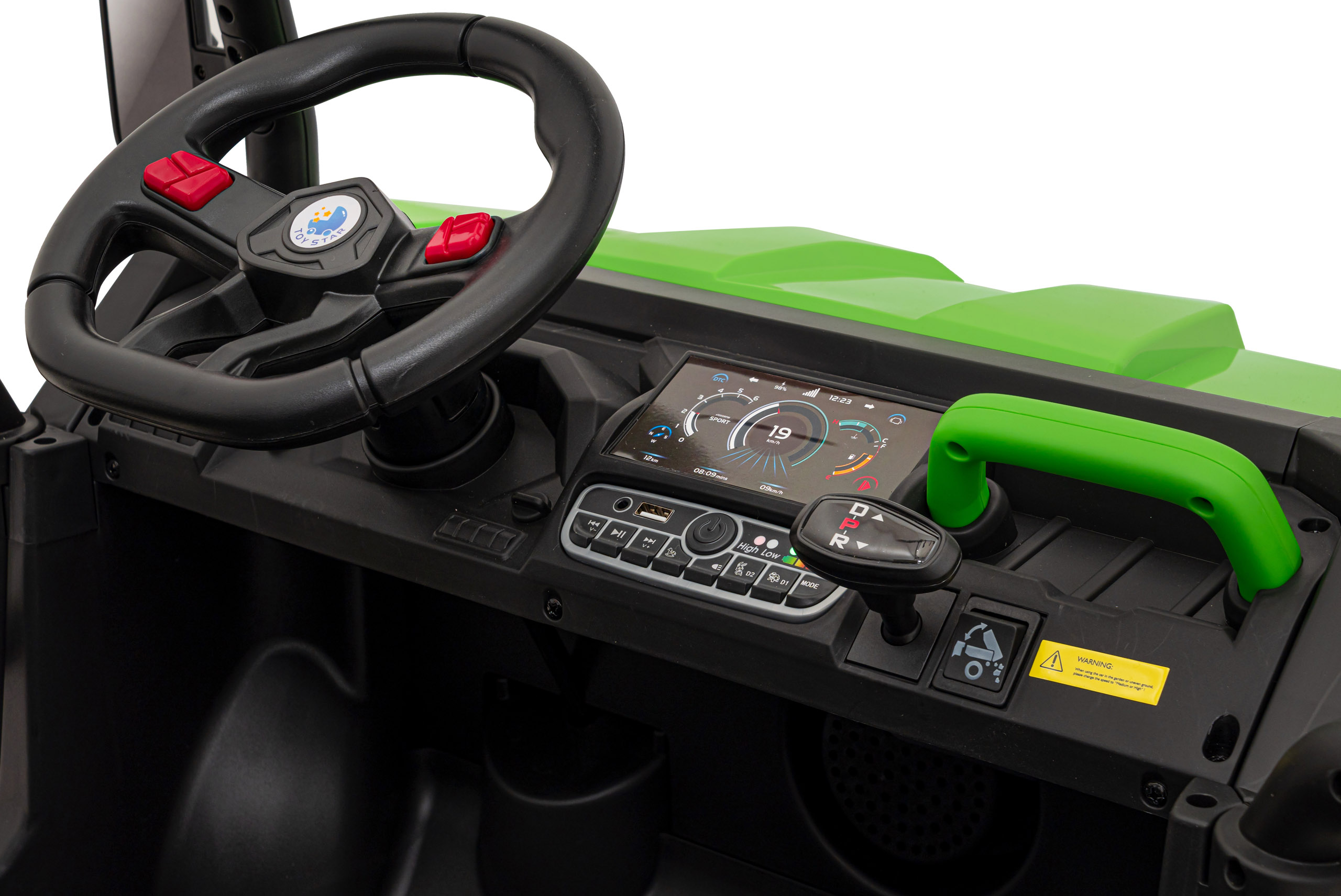 Masinuta eIectrica pentru copii PICK UP SPEED 900 4x4 (623) Verde - imagine 6