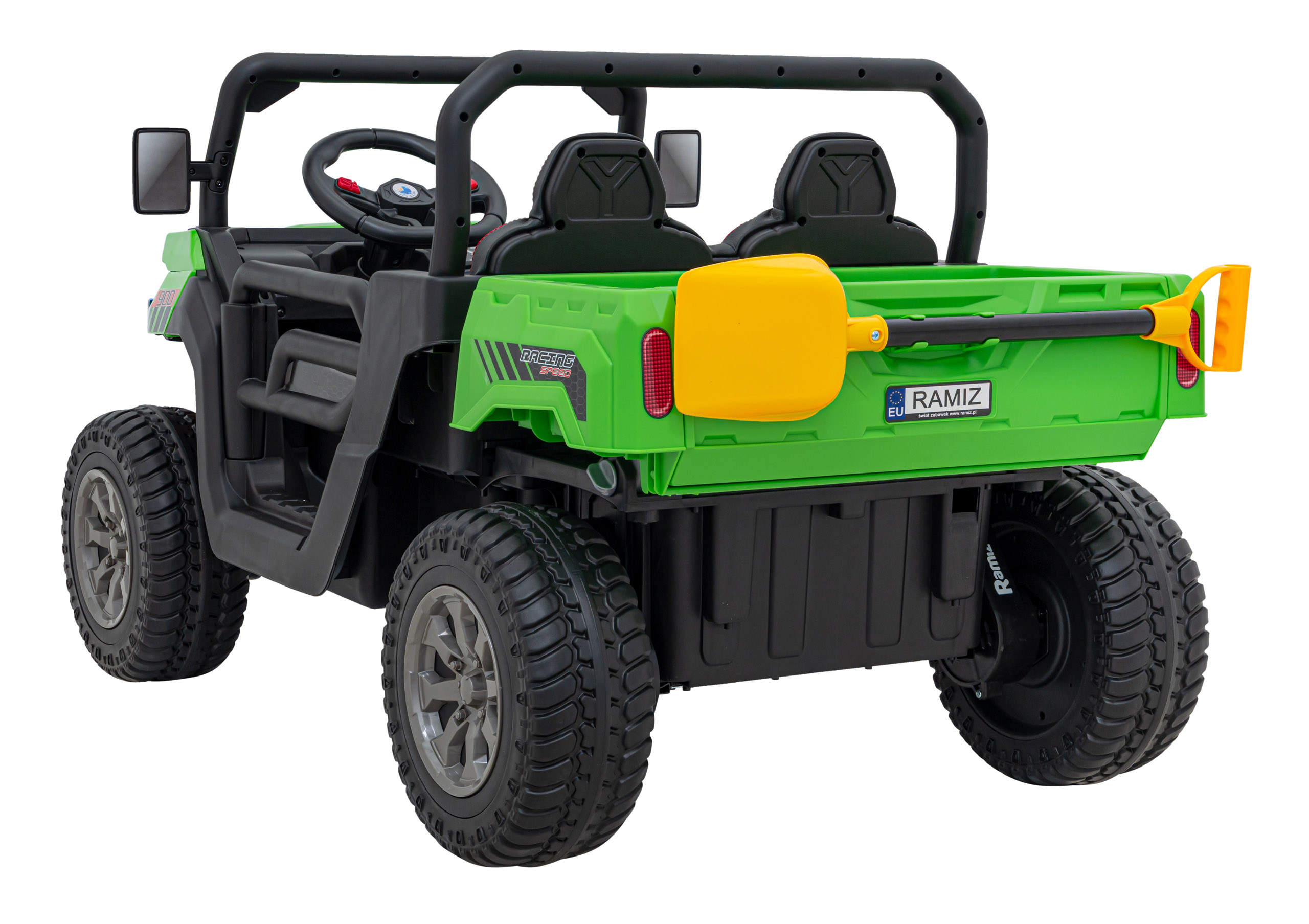 Masinuta eIectrica pentru copii PICK UP SPEED 900 4x4 (623) Verde - imagine 8