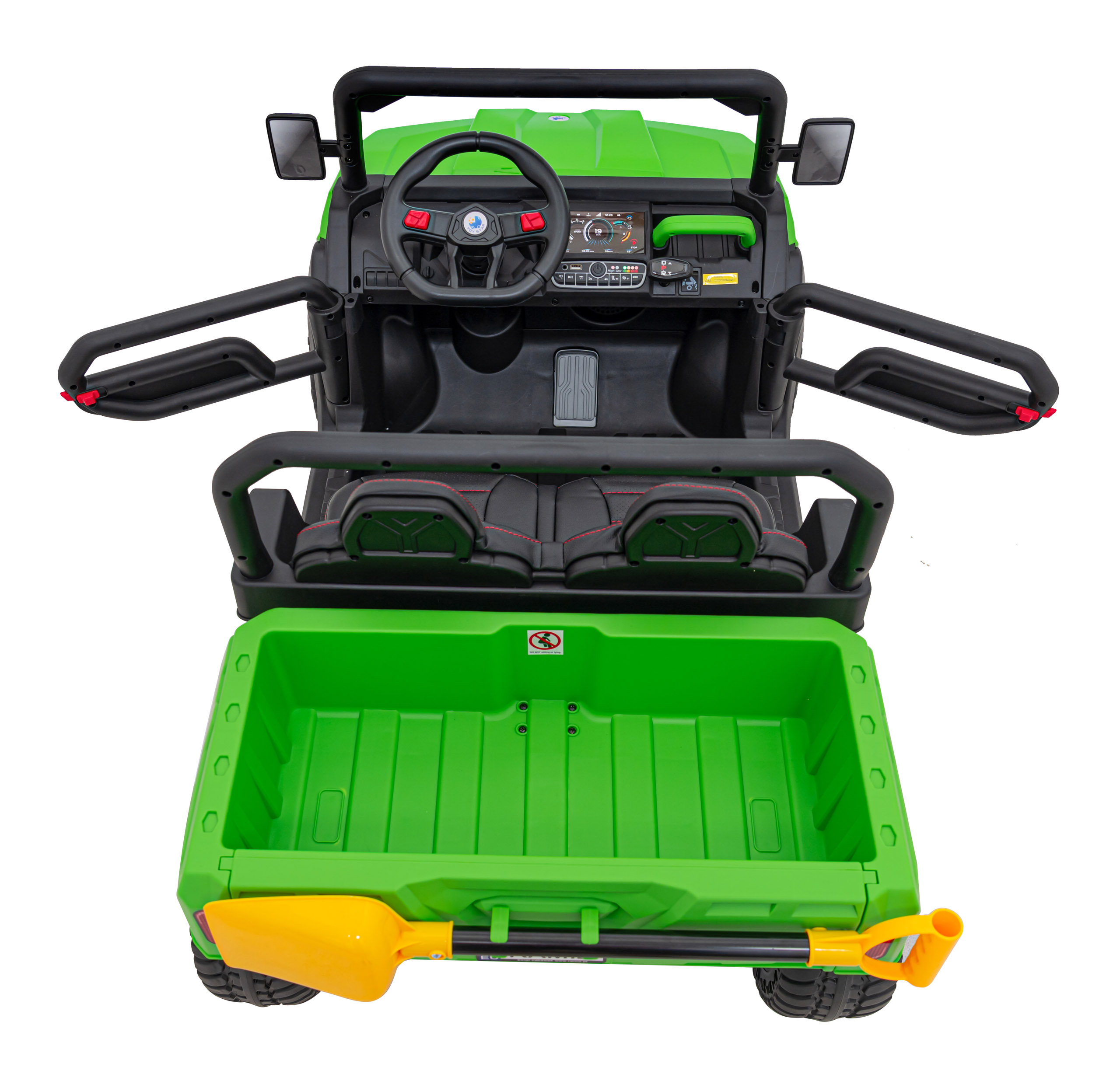 Masinuta eIectrica pentru copii PICK UP SPEED 900 4x4 (623) Verde - imagine 7