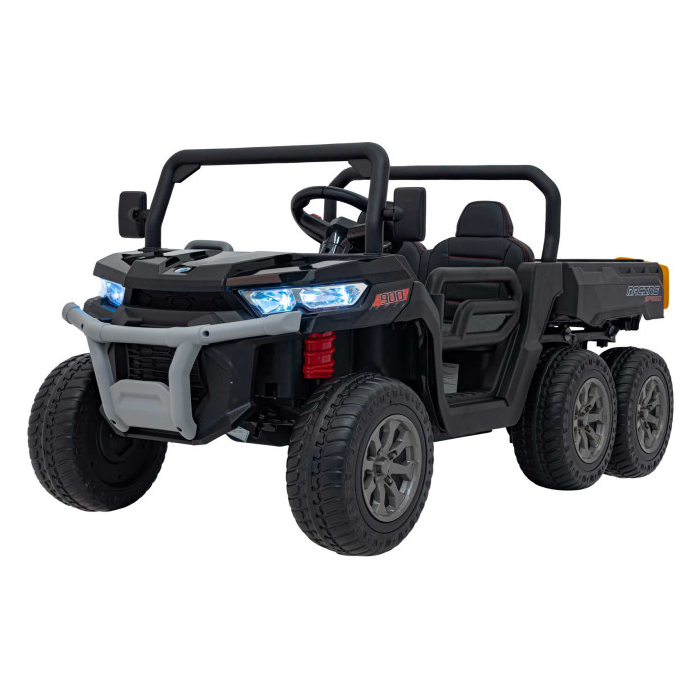 UTV eIectric pentru copii cu 2 locuri Farmer Truck XXL 900 12V 200W 4x4 (623B) Negru