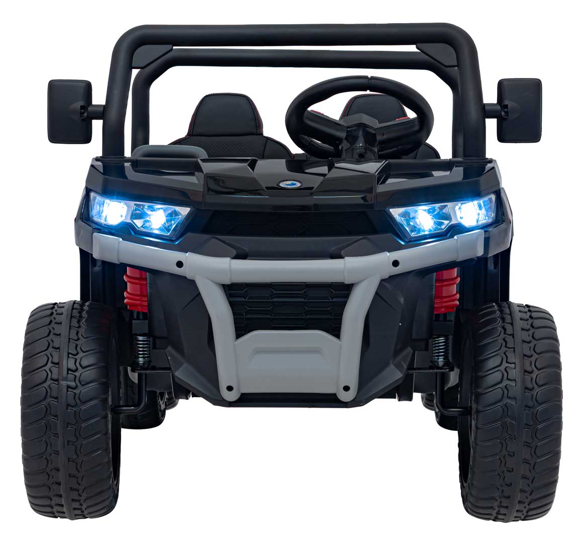UTV eIectric pentru copii cu 2 locuri Farmer Truck XXL 900 12V 200W 4x4 (623B) Negru - imagine 3
