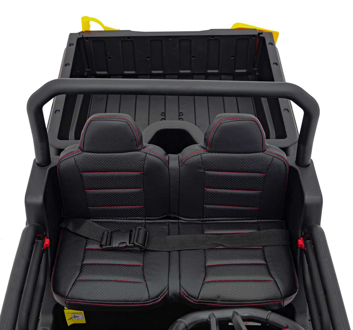 UTV eIectric pentru copii cu 2 locuri Farmer Truck XXL 900 12V 200W 4x4 (623B) Negru - imagine 7