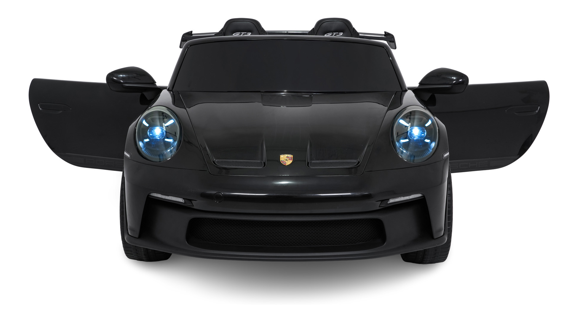 Masinuta electrica pentru copii cu 2 locuri PORSCHE 911 GT3 STRONG 24V (P911-mp4) Negru - imagine 5