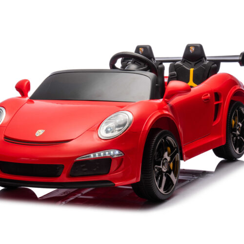 Masinuta electrica pentru copii PORSCHE RUF CTR cu 2 locuri, 24Volti, 4×4 (S322) Visiniu metalizat
