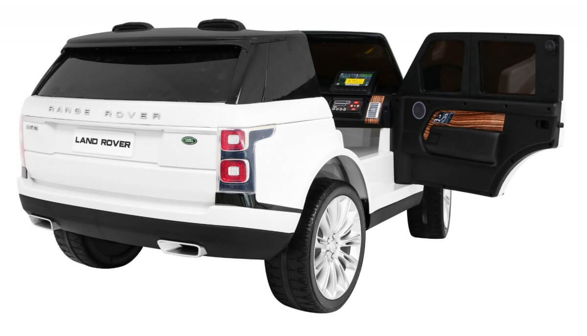 Masinuta electrica pentru copii cu 2 locuri RANGE ROVER HSE 4x4 (999), Alb - imagine 12