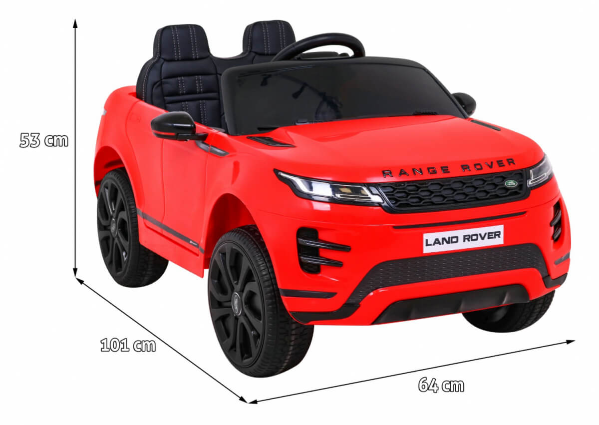 Masinuta electrica pentru copii RANGE ROVER EVOQUE (99) Rosu - imagine 2