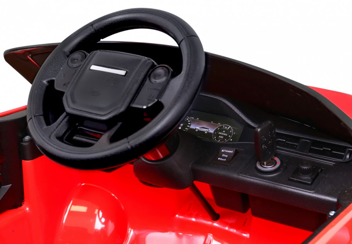 Masinuta electrica pentru copii RANGE ROVER EVOQUE (99) Rosu - imagine 6