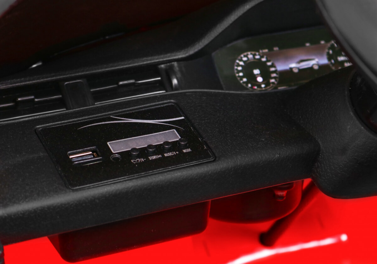 Masinuta electrica pentru copii RANGE ROVER EVOQUE (99) Rosu - imagine 7