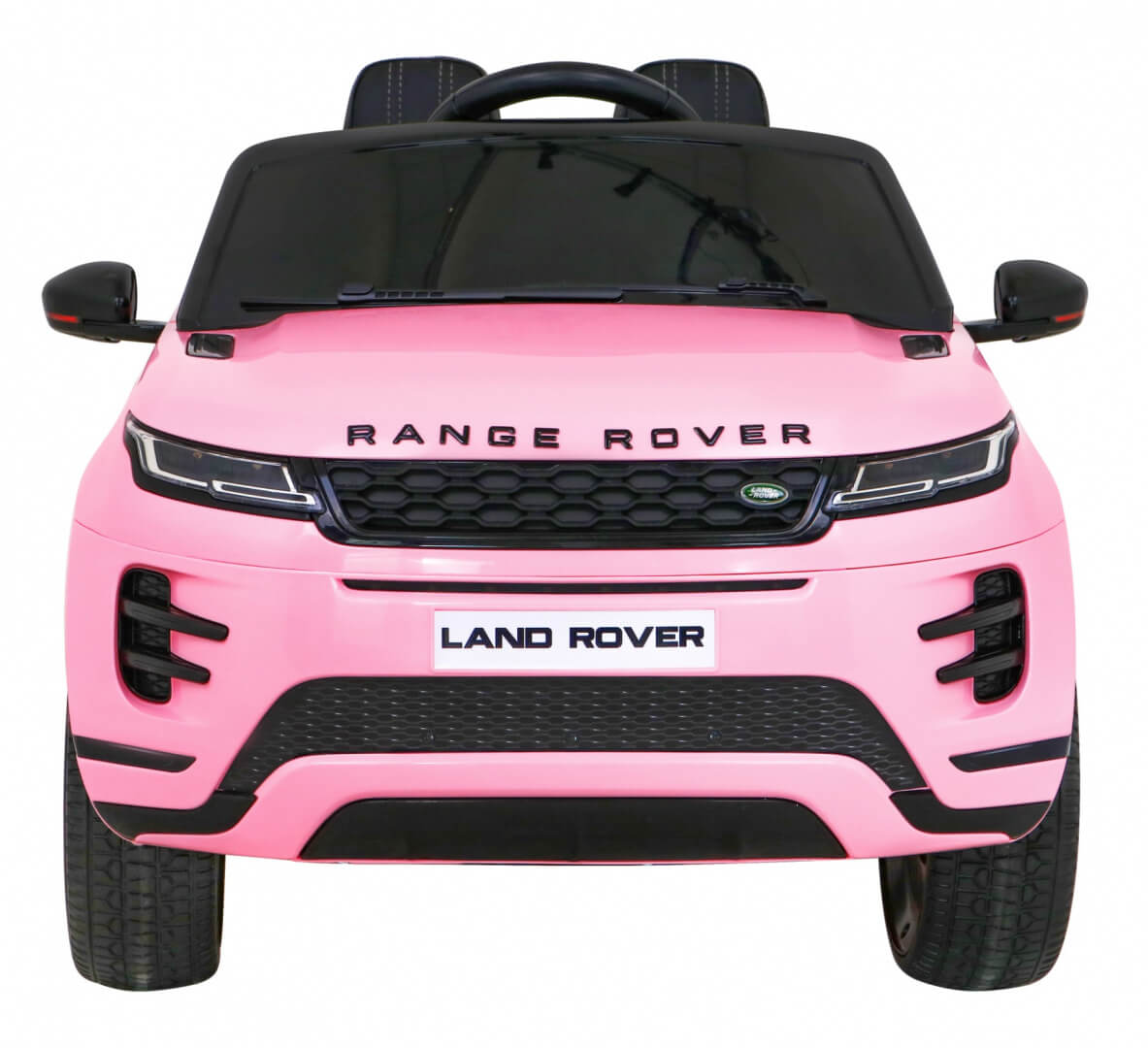 Masinuta electrica pentru copii Range Rover EVOQUE 12V 100W, roti EVA, scaun piele, telecomanda parentala, Roz - imagine 3