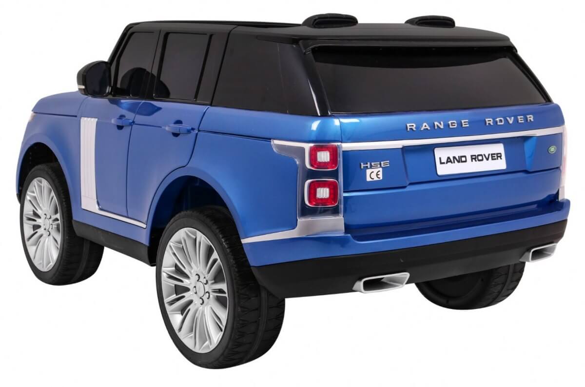 Masinuta electrica pentru copii cu 2 locuri RANGE ROVER HSE 4x4 (999) Albastru metalizat - imagine 4