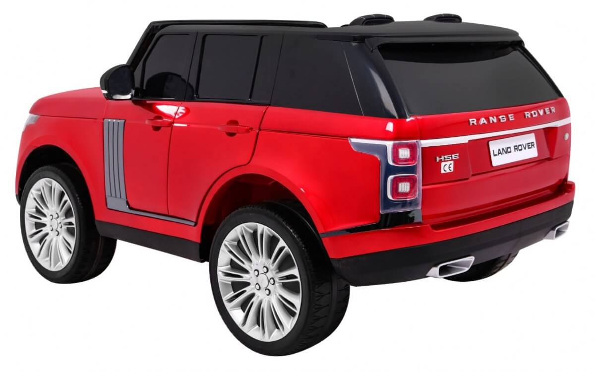 Masinuta electrica pentru copii cu 2 locuri RANGE ROVER HSE 4x4 (999) Visiniu metalizat - imagine 6