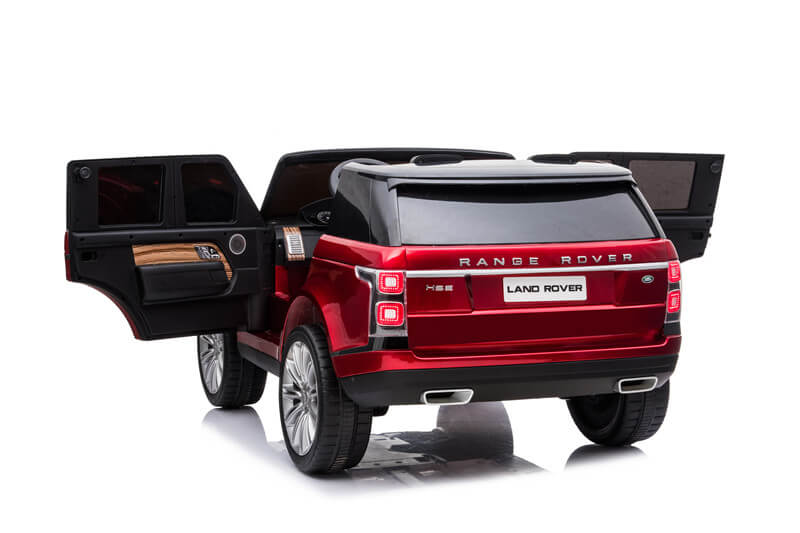 Masinuta electrica pentru copii cu 2 locuri RANGE ROVER HSE, 4x4 cu ecran LCD (999) Visiniu metalizat - imagine 3