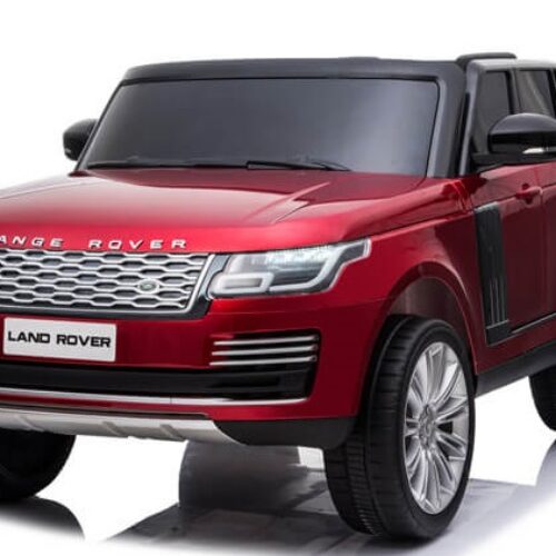 Masinuta electrica pentru copii cu 2 locuri RANGE ROVER HSE, 4×4 cu ecran LCD (999) Visiniu metalizat